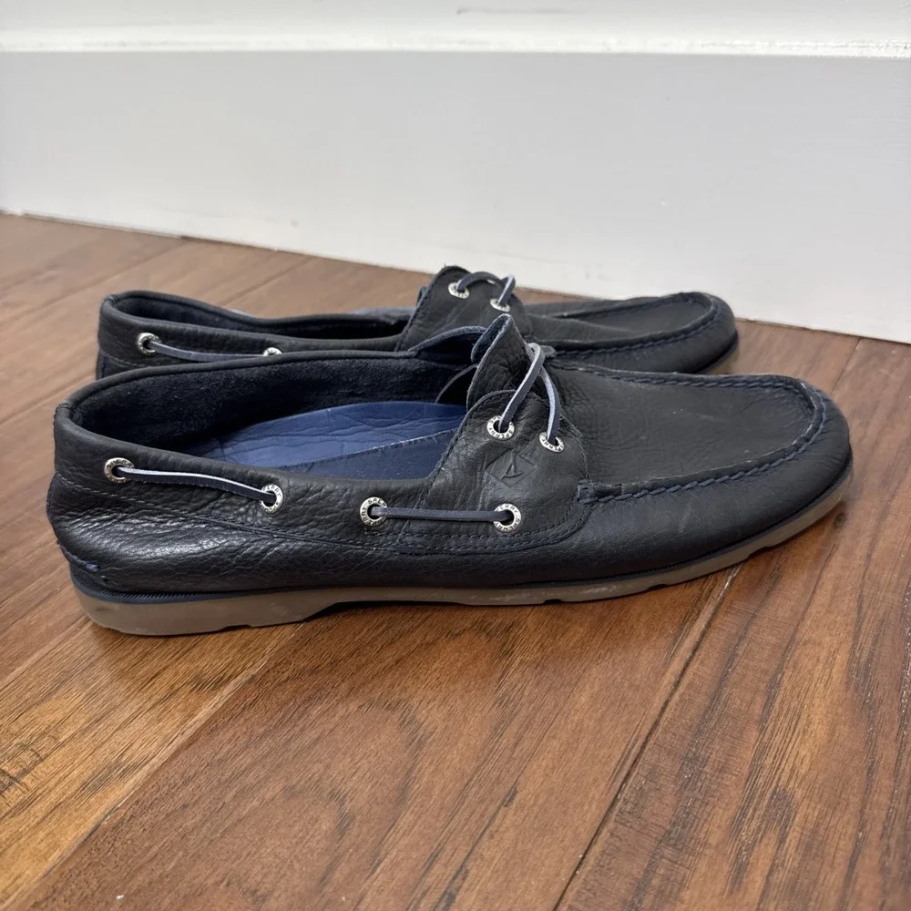 Sperry Top-Sider Original Leather Boat Shoes Preppy Nautical Coastal Men's 12